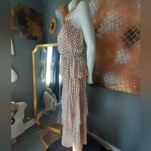 NWT H&M Tiered Ruffled Maxi Dress - Picture 14 of 16